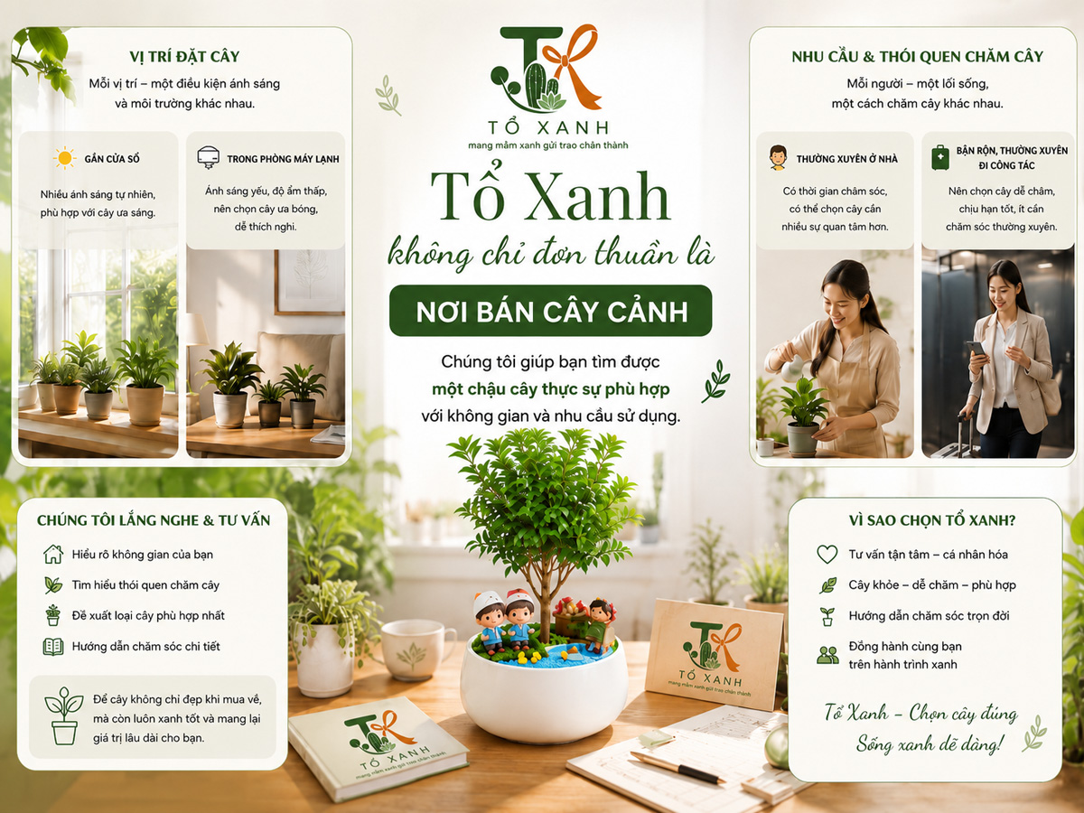 Tổ Xanh Cung Cấp Những Sản Phẩm Và Dịch Vụ Gì?